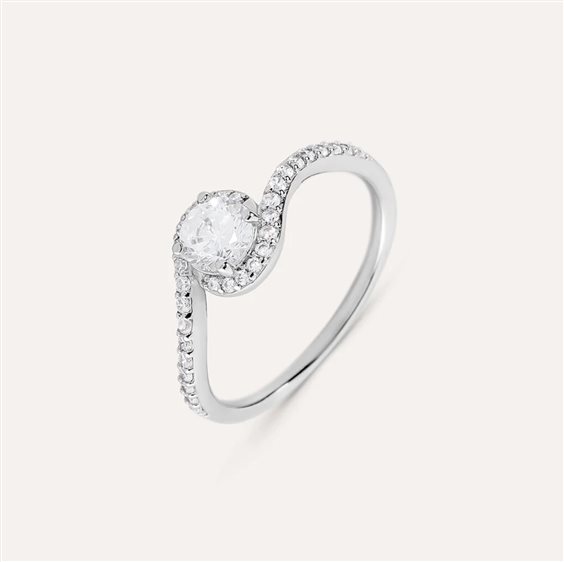 Ring Stroili Oro Woman in Silver Cubic Zirconia 1699479 - 1699479